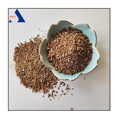 1-3mm/2-4mm 20-40 Mesh 40-60 Mesh 중국 출신의 황금 껍질 벗겨진 버미큐리트