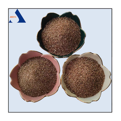 1-3mm/2-4mm 20-40 Mesh 40-60 Mesh 중국 출신의 황금 껍질 벗겨진 버미큐리트