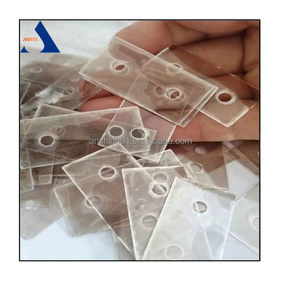 0.1mm 두께 전기 용접 막대 생산 라인을위한 자연 모스크바이트 미카 시트