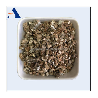 자유 아스베스트 황금색 3-6mm 농업/정원용 확장 된 버미큐리트
