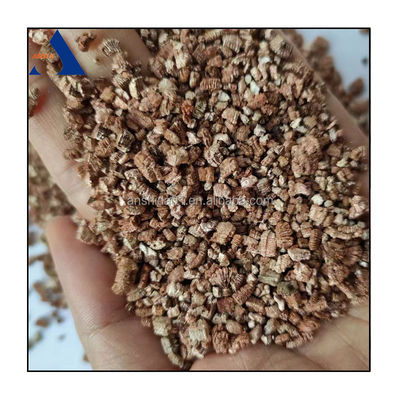 자유 아스베스트 황금색 3-6mm 농업/정원용 확장 된 버미큐리트