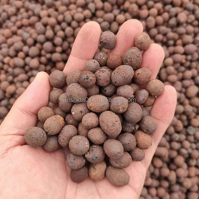 정원 8-16mm LECA 가벼운 확장 된 점토 합물 10-35mm