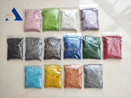 핫 판매 에포시 바닥에 대한 컬러 미카 플래크 1-3mm 플래크 페인트에 대한 컬러 플래크