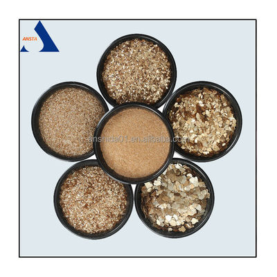 1-3mm 2-4mm 플로고피트 미카 플라크 20메시 금색 플라크 40메시 연금 미카 플라크